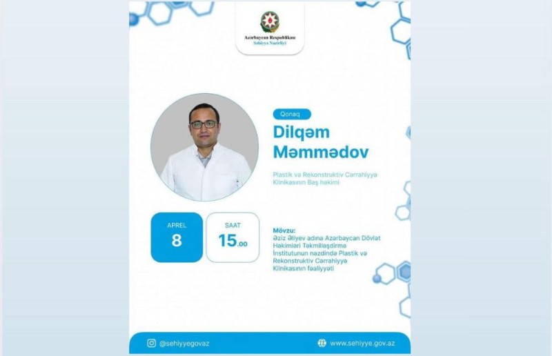 Bu gün Dilqəm Məmmədov SN-nin canlısında olacaq